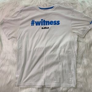 Nike Lebron James LBJ #WITNESS T-Shirt - XL